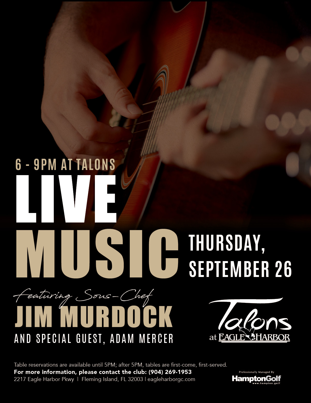 EH Live Music September 26 EMAIL